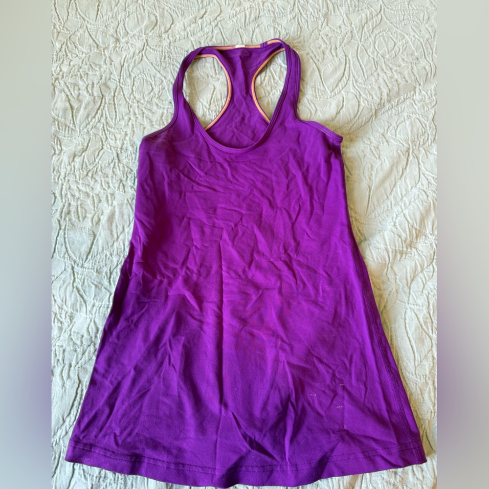 Lululemon Athletica Purple Sleeveless Tank Top